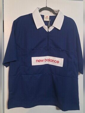 New Balance MT51540 Made in USA Mesh Polo Shirt Inkwell NWT Men SZ M, L, XL, 2XL